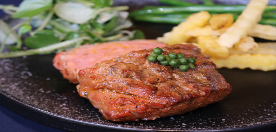 Grilled steak